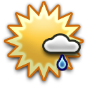 Light Showers, Lluvia, Nearby Thunderstorm, Nubes dispersas