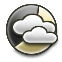 Partly cloudy Heavy dew